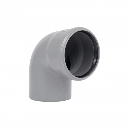 Колено для внутренней канализации HT-System+ d110/87° (50985)