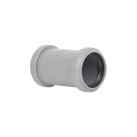 Муфта для внутренней канализации двухраструбная HT-System+ d50 (50993) Муфта для внутренней канализации двухраструбная HT-System+ d50 (50993)