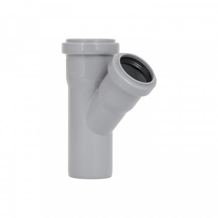Тройник для внутренней канализации HT-System+ d50/40/50/45° (51027)