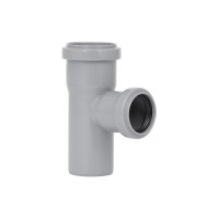 Тройник для внутренней канализации HT-System+ d50/40/50/87° (51029)