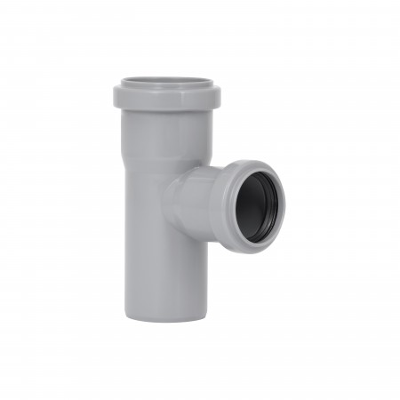 Тройник для внутренней канализации HT-System+ d50/40/50/87° (51029)