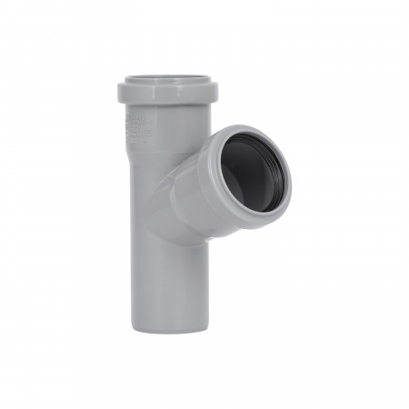 Тройник для внутренней канализации HT-System+ d50/50/50/67° (51032)