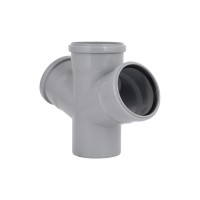 Крестовина для внутренней канализации HT-System+ d110/110/110/110/67° (51083)