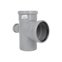 Крестовина для внутренней канализации HT-System+ d110/110/110/50/87° (51186)