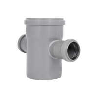 Крестовина для внутренней канализации HT-System+ d110/50/110/50/87° (51189)