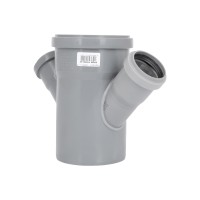 Крестовина для внутренней канализации HT-System+ d110/50/110/50/45° (51190)