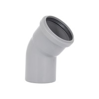 Колено для внутренней канализации HT-System+ d75/45° (51357)