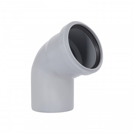 Колено для внутренней канализации HT-System+ d75/67° (51358)