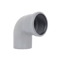 Колено для внутренней канализации HT-System+ d75/87° (51359)