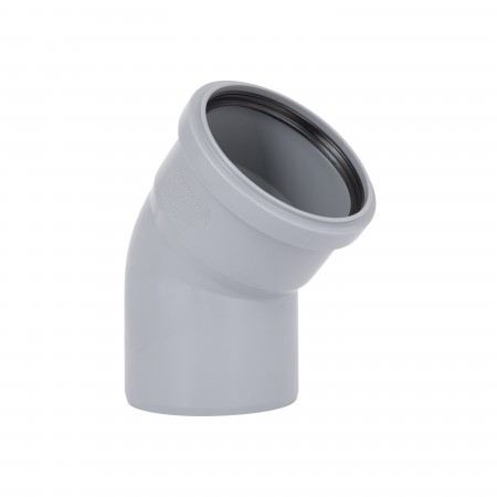 Колено для внутренней канализации HT-System+ d90/45° (51362)