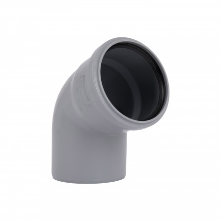 Колено для внутренней канализации HT-System+ d90/67° (51363)