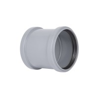 Муфта для внутрішньої каналізації дворозрубна HT-System+ d90 (51370)