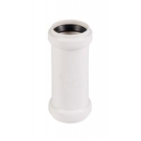 Муфта для внутрішньої каналізації дворозрубна HT-System+ d32/WHITE (51457)