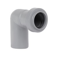 Колено для внутренней канализации редукционное HT-System+ d50/40/88° (51478)