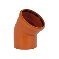 Колено для наружной канализации KG System d200/45° (51958)