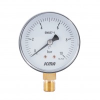 Манометр Icma 1/4" 0-6 бар, нижнє підключення №244(5231)