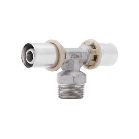 Трійник прес Icma 16х1/2"х16 НР №407(6216)