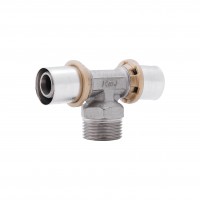 Тройник пресс Icma 20х3/4"х20 НР №407(6218)