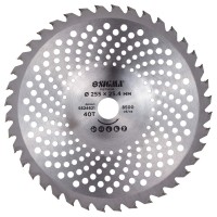 Диск Для Триммера С Твердосплавными Напайками Ø255×25.4 mm 40Т Волнообразный (5624621)