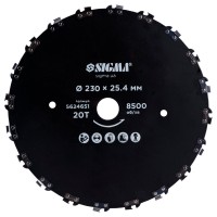 Диск Для Триммера Ø230×25.4 mm 20Т Цепной (5624651)