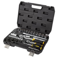 Набор 72 шт Насадок Торцевых И Бит 1/4",1/2"/Crv/Кейс (6003741)