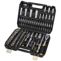 Набор  94 шт Насадок Торцевых И Бит 1/4",1/2"/Crv/Кейс (6003761)