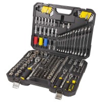 Набір 176 шт Насадок Торцевих І Біт 1/4",3/8",1/2"/Crv/Кейс (6003821)