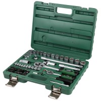 Набор 72 шт Насадок Торцевых И Бит 1/4"-1/2"/CrV  (6004245)