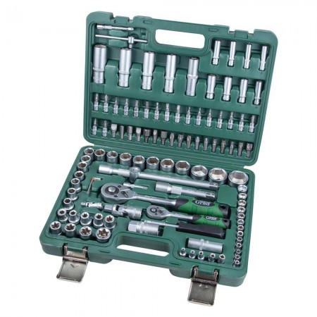 Набор Насадок Торцевых И Бит 108 шт/1/4",1/2"/CrV (6004275)