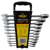 Ключи Рожково-Накидные Трещоточные 11 шт/8-17,19 mm/Crv (6010531)