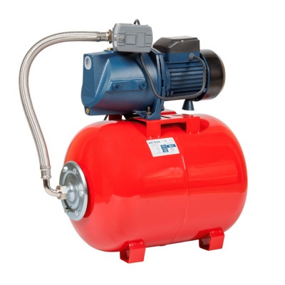 Станция водоснабжения/1.1 кВт/Hmax 45m/Qmax 85 l/min /самовсасывающий насос/бак 50л (775035/50)