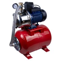 Станция водоснабжения/1.1 кВт/Hmax 48m/Qmax 60 l/min /самовсасывающий насос/бак 24л (775054/24)