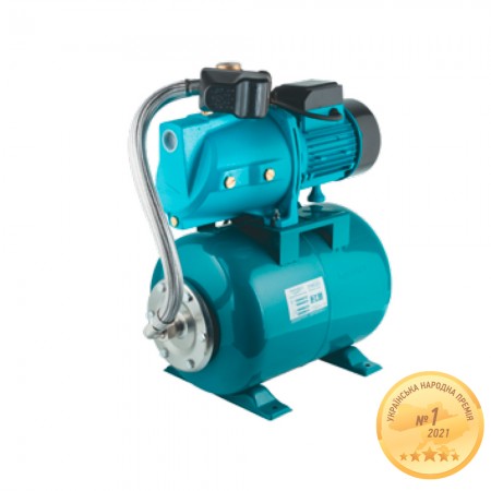 Станція водопостачання/1.1 кВт/Hmax 48m/Qmax 85 l/min /самовсмоктуючий насос/бак 24л (775084/24) Станція водопостачання/1.1 кВт/Hmax 48m/Qmax 85 l/min /самовсмоктуючий насос/бак 24л (775084/24)