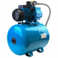 Станция водоснабжения/1.1кВт/Hmax 48m/Qmax 85 l/min /самовсасывающий насос/бак 50л (775084/50)