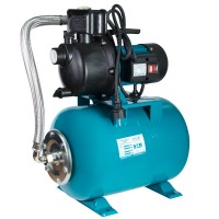 Станция водоснабжения/0.6 кВт/Hmax 35m/Qmax 50 l/min /пластик самовсасывающий насос/бак 24л (775306/24)