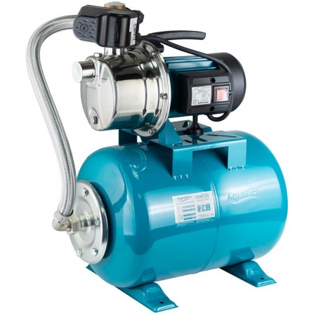 Станція водопостачання/0.6 кВт/Hmax 35m/Qmax 50 l/min /самовсмоктувальний насос нержавіюча сталь/бак 24л (775311/24) Станція водопостачання/0.6 кВт/Hmax 35m/Qmax 50 l/min /самовсмоктувальний насос нержавіюча сталь/бак 24л (775311/24)
