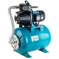 Станція водопостачання/0.8 кВт/Hmax 38m/Qmax 58 l/min /самовсмоктуючий насос/бак 24л (775346/24)