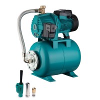 Станция водоснабжения/0.75 кВт/Hmax 50m/Qmax 30л/мин/внешний эжектор 96мм/бак 24л  (776238)