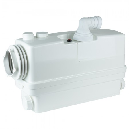 Станция канализационная WC-600 B/0.6 кВт/Hmax 8.5м/Qmax 110 л/м/3 входа + боковой вход 90мм (776916)