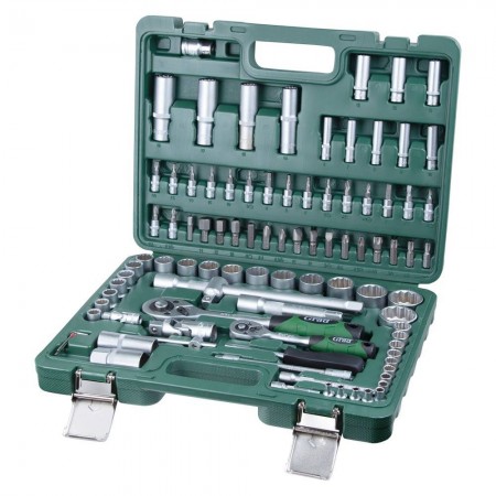 Набор 94 шт Насадок Торцевых И Бит 1/4"-3/8"/12 Граней (TR6004565)