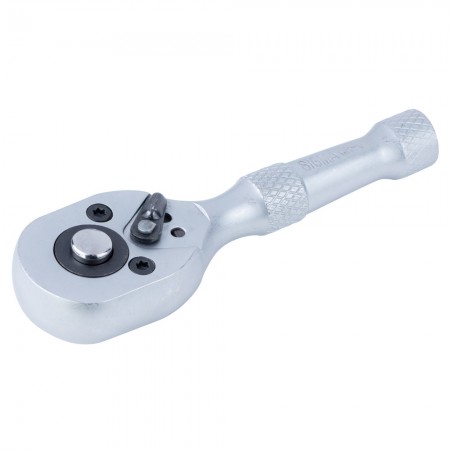 Ключ-Трещотка С Металлической Ручкой 1/4"/90 mm/45T/Crv/Укороченная (TR6050211)