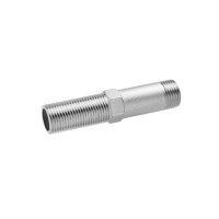 Сгон усиленный LexLine 1/2" НН никелированный НК0641-Вн
