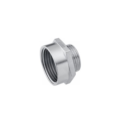 Переходник Karro 1/2"х1/4" ВН никелированный KR-3117 Переходник Karro 1/2"х1/4" ВН никелированный KR-3117