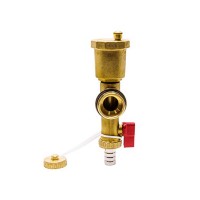 Сливная группа для коллектора Karro 1" РН латунная KR-17022