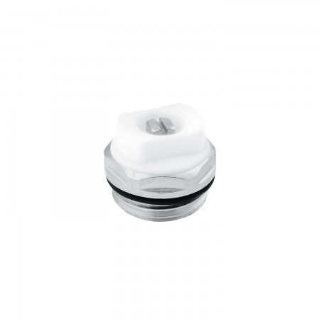 Кран Маєвського Karro 1/2" під викрутку, нікельований KR-17044