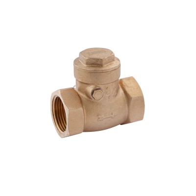 Лепестковый клапан Karro 3/4" ВВ латунный KR-107