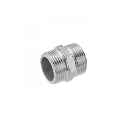 Ніпель посилений LexLine 3/4" ЗЗ нікельований НК0502-Вн