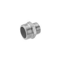 Ніпель перехідний посилений LexLine 1/2 "х3/4" ЗЗ нікельований НК0511-Вн