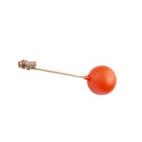 Поплавковый клапан для емкости Karro 3/4" с шаром 5" латунный