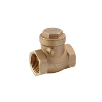 Пелюсточний клапан Karro 1" ВВ латунний KR-107